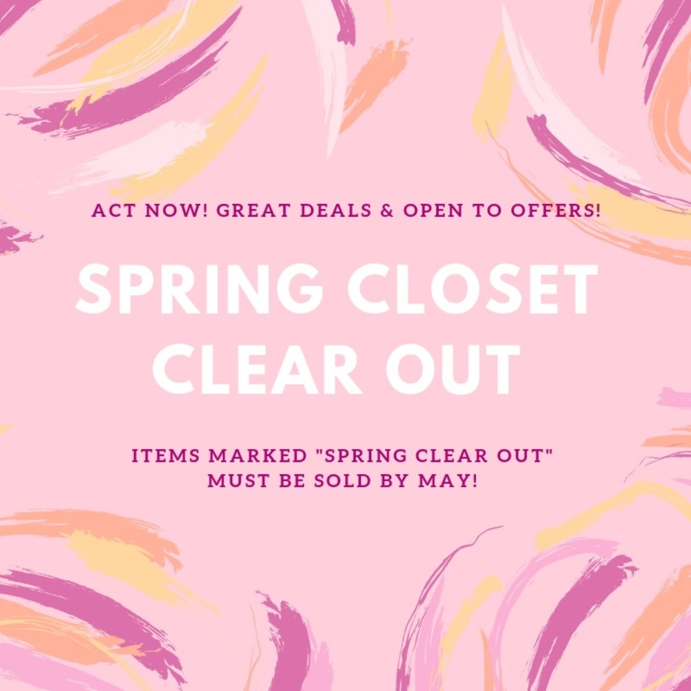 🌟 SPRING CLOSET CLEAR OUT 🌟